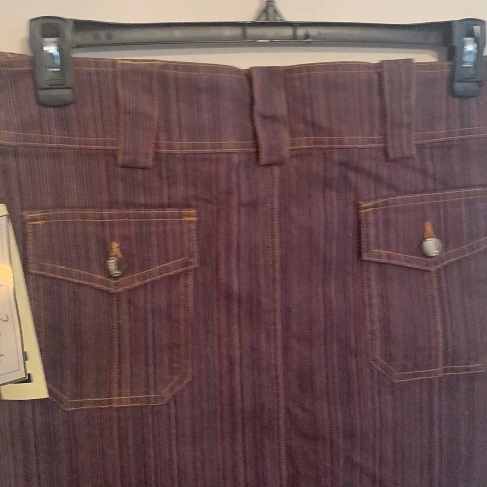 NWT F.L. Jeans long skirt with stretch size 9/10 - Picture 8 of 16